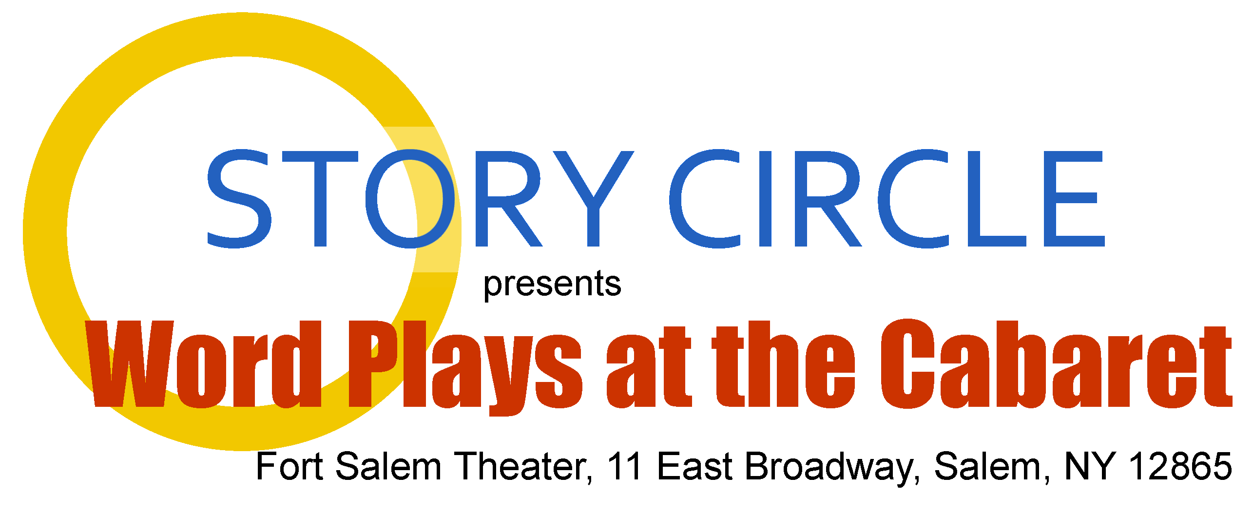 Logo for Word Plays at the Cabaret